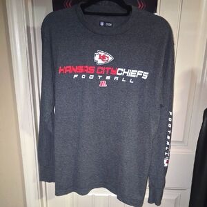 NFL Gray Kansas City Chiefs Shirt